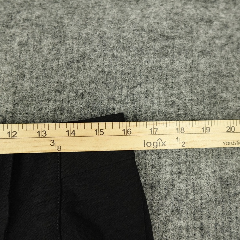 Lafayette 148 New York Pants Womens 10 Black Gramercy Acclaimed Stretch Straight - Picture 9 of 9